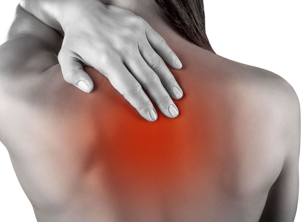 Rückenschmerzen bei thorakaler Osteochondrose