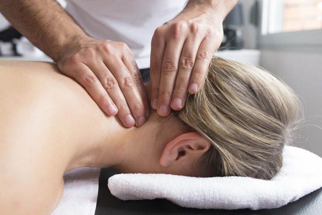 Osteochondrose -Massage