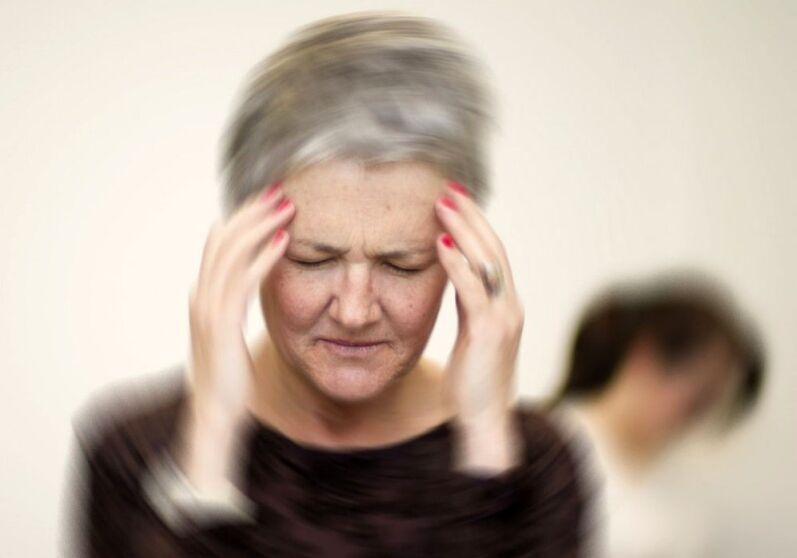 Schwindel für zervikale Osteochondose