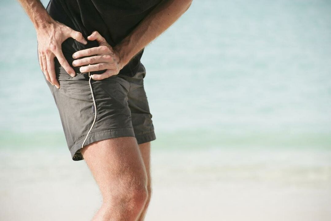 Schmerzen im Hüftgelenk aufgrund von Arthrose